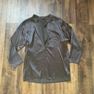 Women’s Theory Brown Blouse